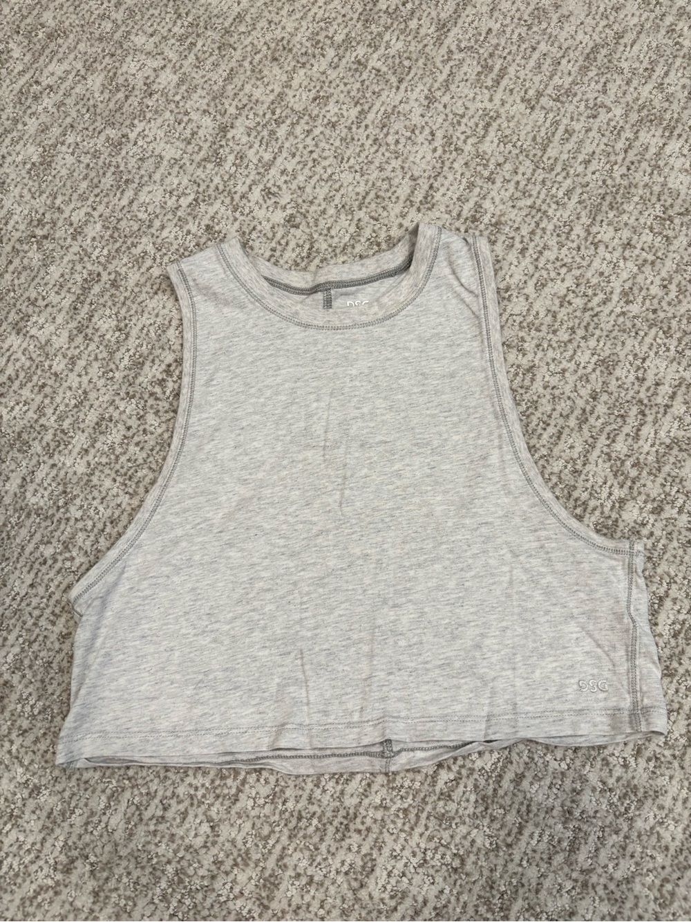 DSG Heather Grey Cropped Tank- *Never Worn!*